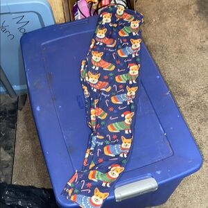 Festive Dog Print Leggings